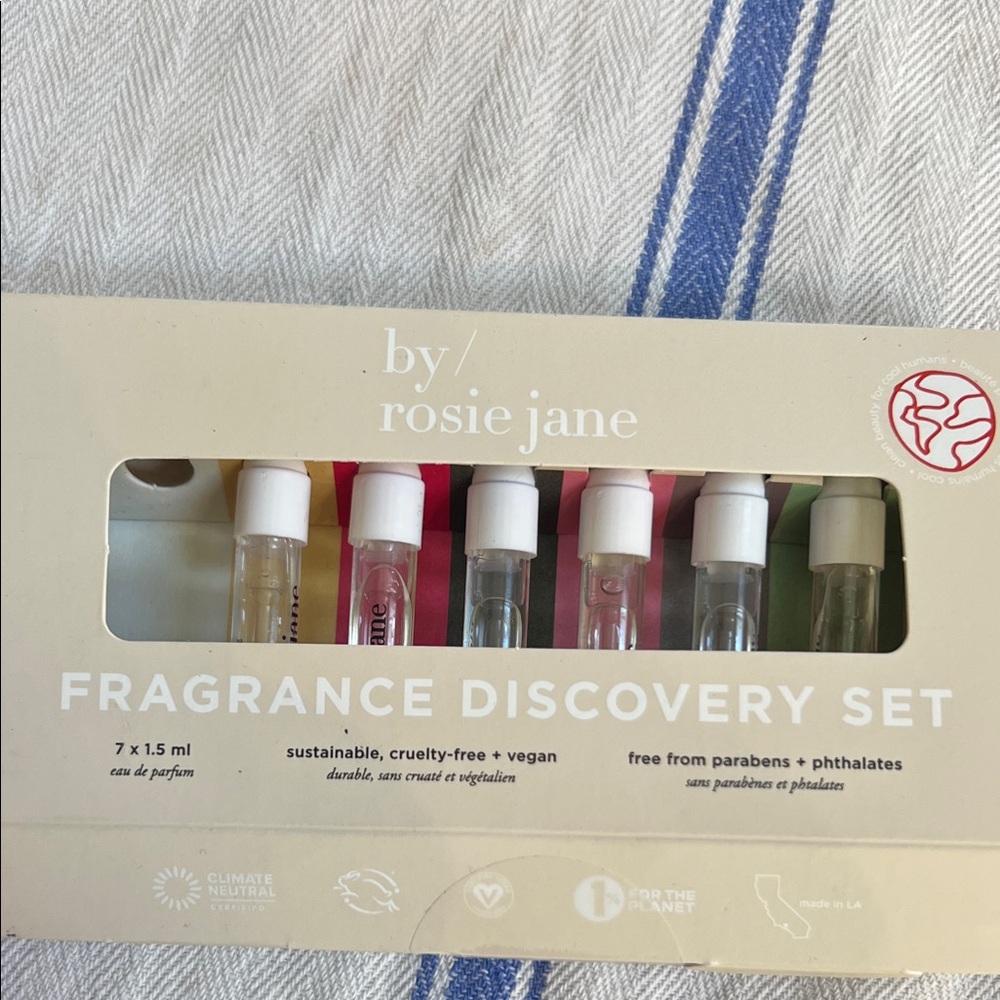 Rosie Jane Fragrance Discovery Set – Eau de Parfum Vials partial